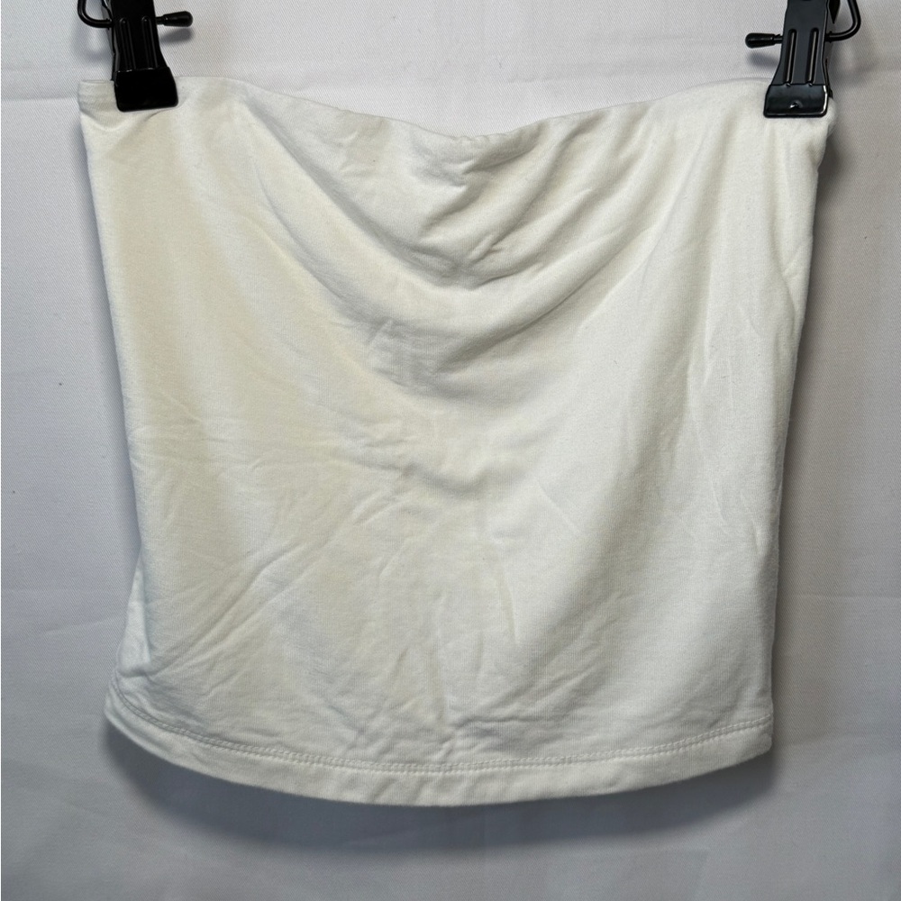 American Eagle Outfitters White Crop Top